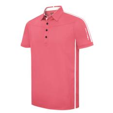 PIN HIGH Baju Golf Eason Red Rogue White – Merah
