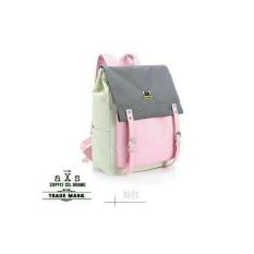 pink navy merah tas ransel wanita remaja anak perempuan gaul backpack