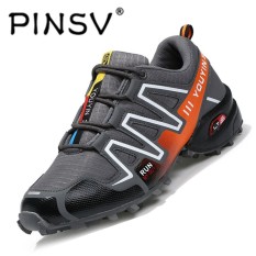 PINSV Besar Ukuran 39-48 Sport Sneaker Outdoor Sepatu Lari Pria Fashion-Intl