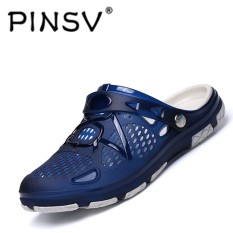 PINSV Men Fashion Tide Shoes Hole Beach Slippers Casual Shoes - intl