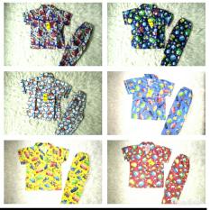 Piyama Anak Laki-laki-Motif Random