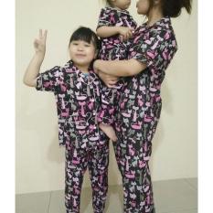 piyama couple BLACK CAT