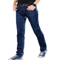 PJ Celana Jeans Pria Garment Biru