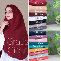 Plain Nayla Shawl L