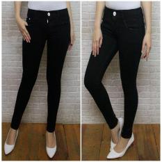 Planet Jeans Celana Jeans Wanita PR slimfit/pensil/ngaret/skiny hitam