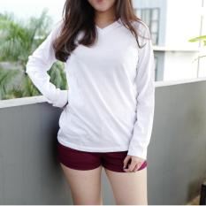 POLARISSHIRT - Tshirt Polos Lengan Panjang Longsleeve Cewek / Kaos Wanita / Tshirt Cewe Cotton Combed Kaos Cewek