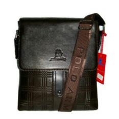 Polo Army Tas Selempang Kulit 2484-L Fungsional Waterproof Original - coffee