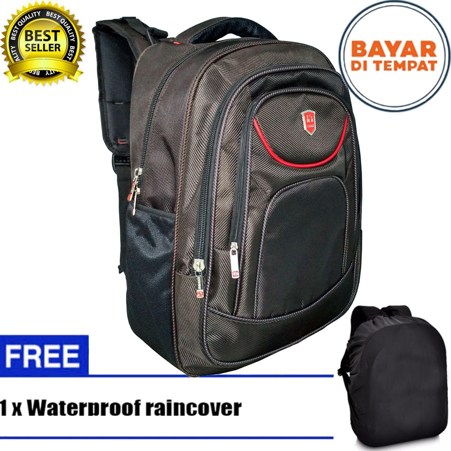 Palazzo Tas Ransel Pria 18 Inchi 300025 Polyester Nylon Waterproof Source · Polo Lodsvek Tas Ransel Pria 18 Inchi 566 18 Polyester Nylon Waterproof Black