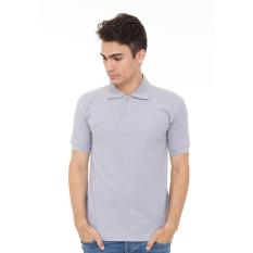 Polo Shirt Abu Muda/Koas Polo/Polo/Kaos Kerah Pria/Poloshirt/Baju Kaos Kerah/Kaos Kerah
