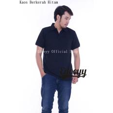Polo Shirt Hitam/Koas Polo/Polo/Kaos Kerah Pria/Poloshirt/Baju Kaos Kerah/Kaos Kerah
