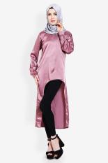 Pome Apparel Women Muslim Wear Tops Tops Wear perempuan Muslim Purple Ungu Diskon discount murah bazaar baju celana fashion brand branded