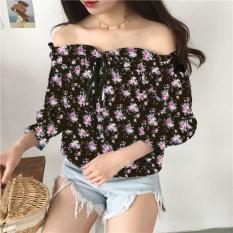 Popuri Fashion Blouse Sabrina Crooms - Hitam - Rayon Blouse Baju Atasan Wanita Murah Baju Kekinian Cewek Blouse Cewe Atasam Baju Atasan Bluse Bluose Atasan Wanita Blose Bluss Baju Wanita Blousr Blousw Baju Blouse Blouss Blus Atasan Murah Blous