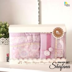 Prayers Set Mukena Hantaran Nikah Madina Shafana PSS 45 Shabby Chic Pink Free Alquran dan Tasbih