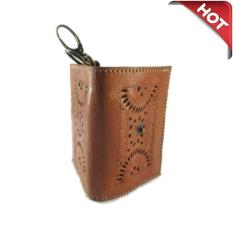Premium Dompet STNK Kulit Sapi ASLI Motif Batik Khas Jogja