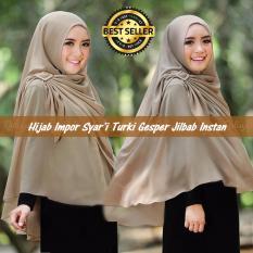Premium Hijab Impor Syar’i Turki Gesper Jilbab Instan (Jilbab Instant) COKSU - Toko Berkah Online