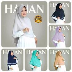 Premium Jilbab (Hijab) Kerudung Instan Khimar Syar'i HananToko Berkah Online