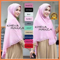 Premium Jilbab (Hijab) Kerudung Instant Khimar Syar'i Kheva Cutting (Size XL) Toko Berkah Online