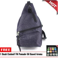 Premium Sling Bag / Chest Bag / Body Bag Tas Selempang Blue Jeans Pria