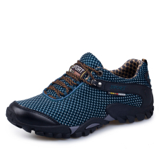 Pria Kulit Asli Olahraga Sepatu Hiking Sepatu Gunung Climbing Sepatu Trekking Sepatu Kulit Asli Pria Outdoor Olahraga Sepatu Super Tahan Lama Hiking Shoes Cahaya Mountain Pendakian Sepatu Trekking Sepatu Bepergian Sepatu