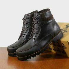 Produk Baru Bandung / Boots Safety Ujung Besi / Tracking Gunung / Santai Kerja Keren Boots Wolf