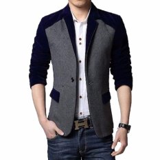 Produsen Jas - Blazer Pria Kombinasi Casual Navy - Slimfit