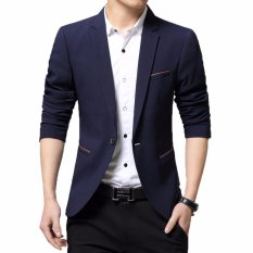 Produsen Jas - Blazer Pria Slimfit Navy - Model Casual