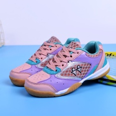 Profesional Anak-anak Bulutangkis Sepatu Anak Laki-laki dan Perempuan Bulutangkis Sepatu Anak's Sepatu Tenis Fashion Sneakers Ukuran 30-40- INTL