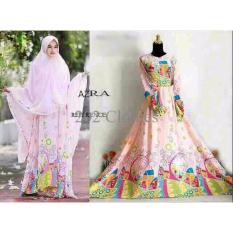 Promo Azra Gamis Syari- Baju Muslim Lebaran Pesta Mewah Xl Murah Terbaru