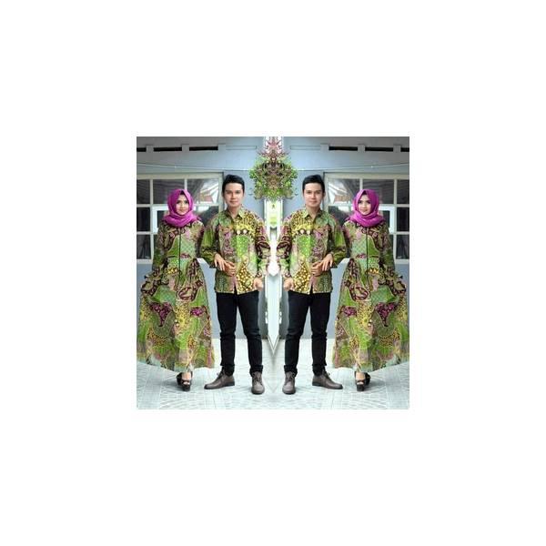 Promo Couple Gamis Semi Tulis Batik Pekalongan