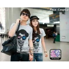 PROMO Couple Online - Kaos Pasangan Murah - face couple