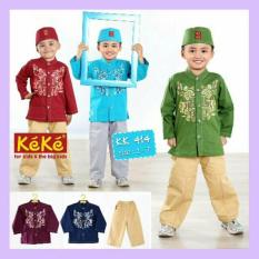 PROMO! DISCOUNT 10%++ Keke Busana KK 414 Koko Anak Lucu Branded Murah