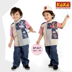 PROMO! DISCOUNT 10%++ Keke Busana KP 417 Koko Anak Branded Murah