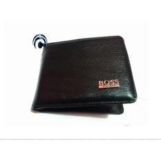 Promo Dompet cowok pria lipat hitam coklat cowo laki BOSS