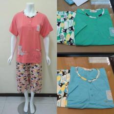 PROMO GAJIAN !!! Babydoll Anne Claire Ukuran 2L Dan XL Motif Cute Bear