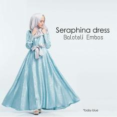 PROMO GRATIS ONGKIR GAMIS PESTA ELEGAN GAMIS KONDANGAN CANTIK SHERAPINA
