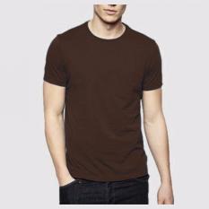 PROMO !!! Harga Grosir Kaos Polos Premium - Hitam Kopi Murah