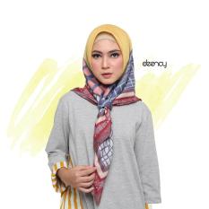 PROMO Hijab Printing / Jilbab Segi Empat Deenay - PERLA Original