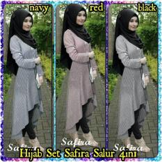 Promo Hijab Safira Salur Set 4In1 Termurah