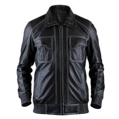 Promo Jual Distro Jaket Kulit Kasual Pria - JRF 007 Murah Terbaik Bestseller