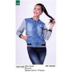 Promo Jual Distro Jaket / Sweater / Hoodies Kasual Wanita - FDH 1250 Murah Terbaik