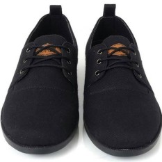 PROMO - JUAL WAKAI WANITA WARNA HITAM CASUAL BAGUS ORI UKURAN 36 37 38 39 40 WKL- 010 SLIP ON PRIA