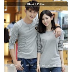 PROMO Kaos Online - Baju Pasangan Murah - Blank LP Abu