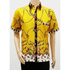 PROMO kemeja batik pria lengan pendek MOTIF 2181 BATIK SOLO TERBARU