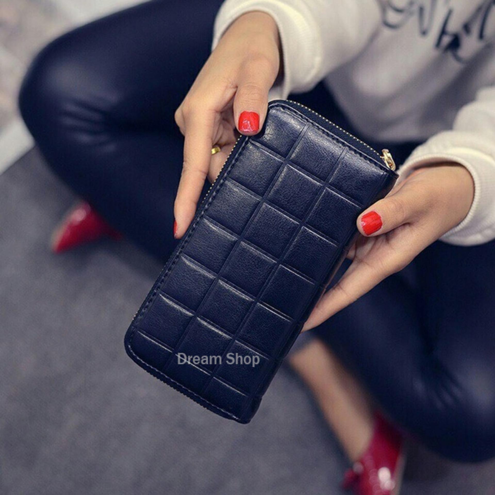 Promo Murah Dompet Wanita - Oliver Wallet (Black) | Dream Shop