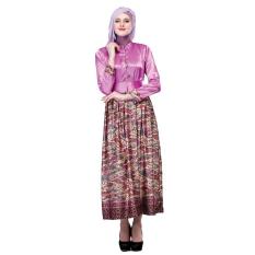 PROMO Sarimbit / Busana Muslim Couple Batik Wanita - SHJ 909 Inficlo Distro Original Terbaik Murah
