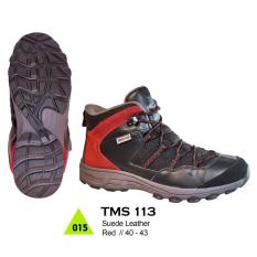 PROMO Sepatu Gunung / Hiking / Boot / Adventure Pria TMS 113 ORI Berkualitas