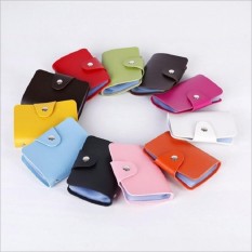 PROMO!!! Tas Dompet Kartu Mini IMPORT isi 24 slot Leather SC 012