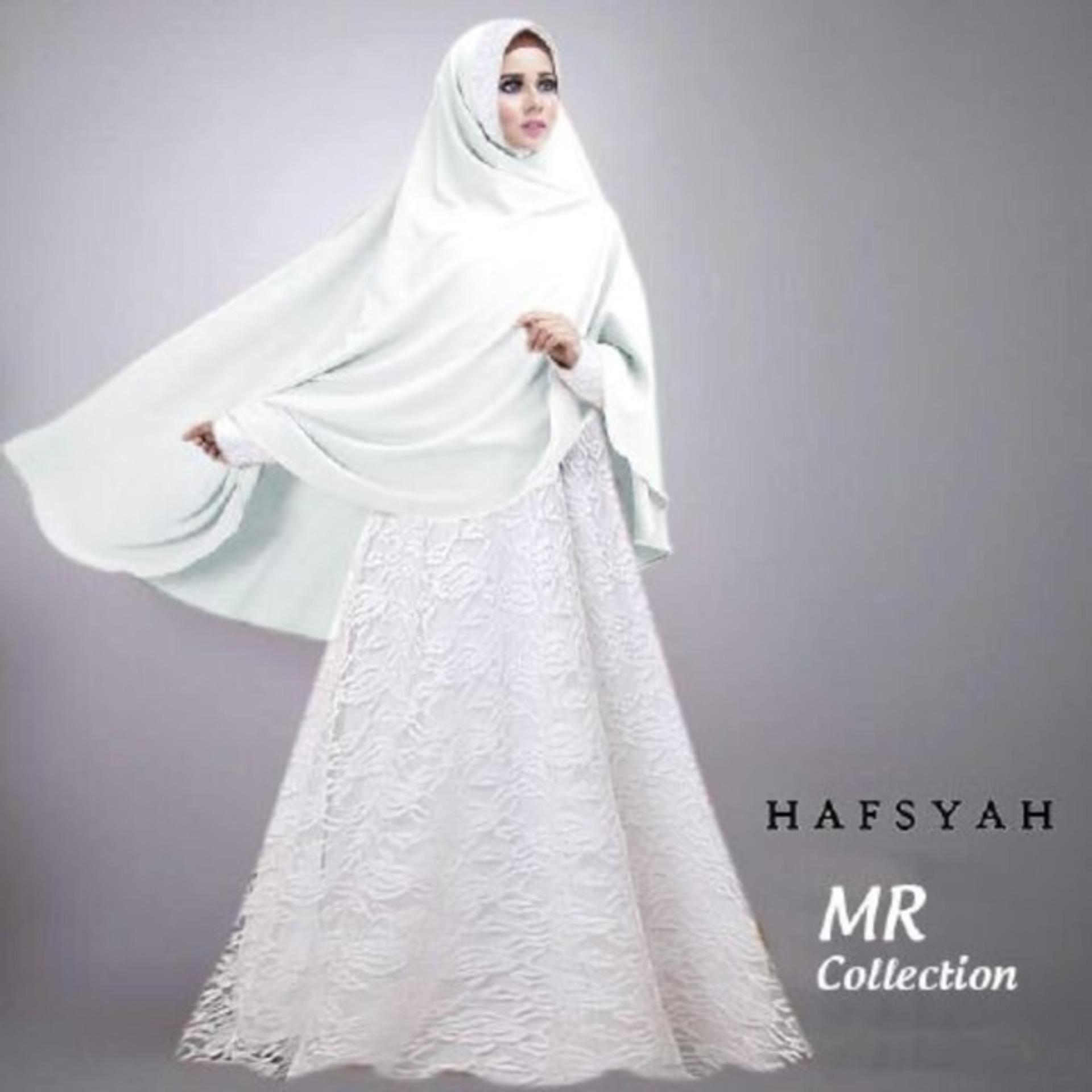 PROMOSI MURAH BAJU BUSANA MUSLIM GAMIS HAFSYAH SYARI BW MAXI BRUKAT BERGO NO .