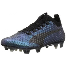 PUMA Mens EvoPOWER Vigor 3D 1 FG Sepatu Sepak Bola, Puma Black-Puma Black-Puma Black, KAMI-Internasional