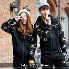 Pusat Jaket Couple - PROMO Jaket Online - Jaket boy hitam